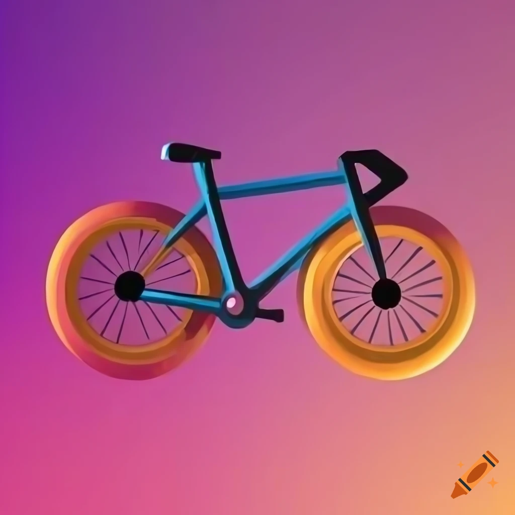 Bike icon on Craiyon