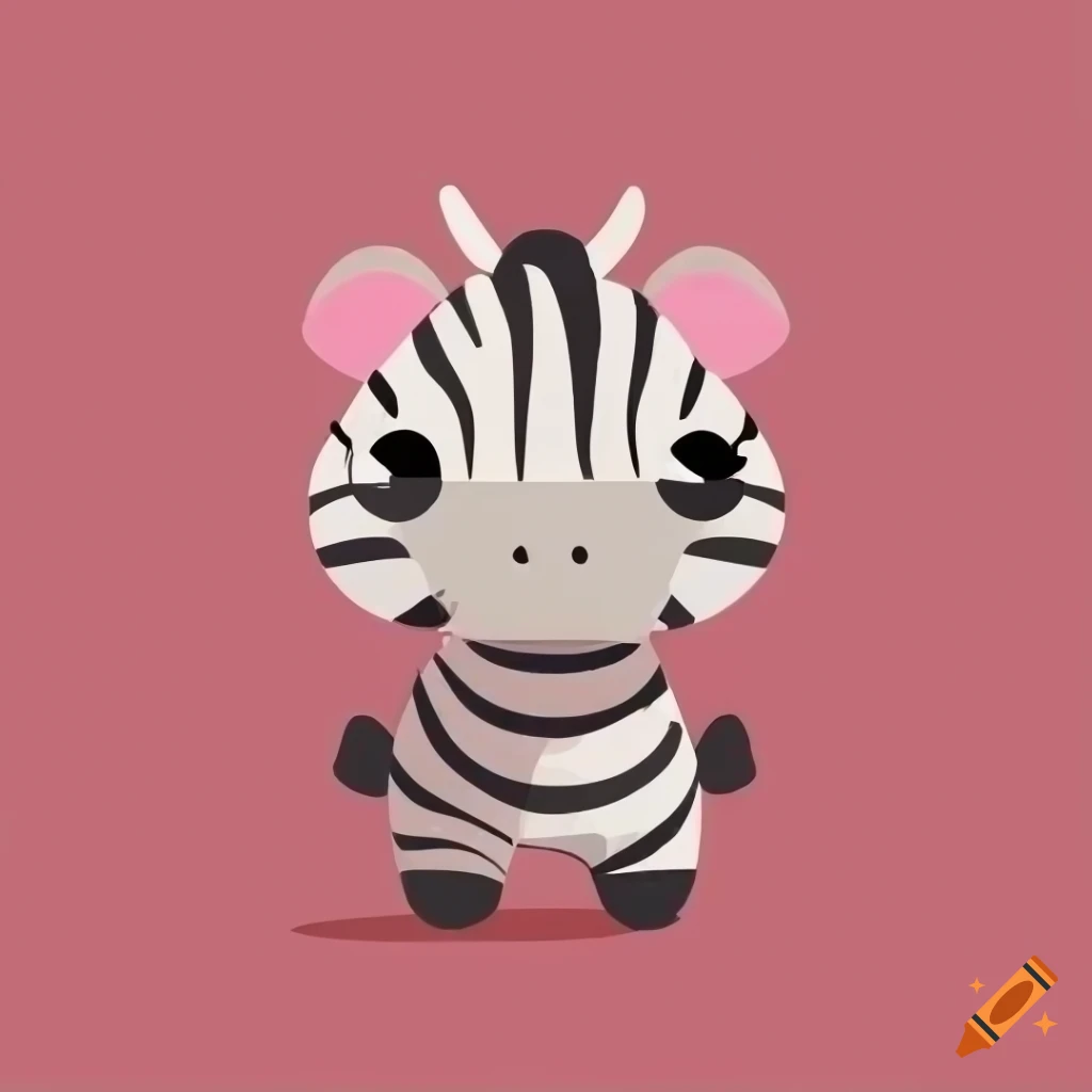 Zebra Cute Vector Art PNG, Cute Zebra, Africa, Animal, Baby PNG Image For  Free Download
