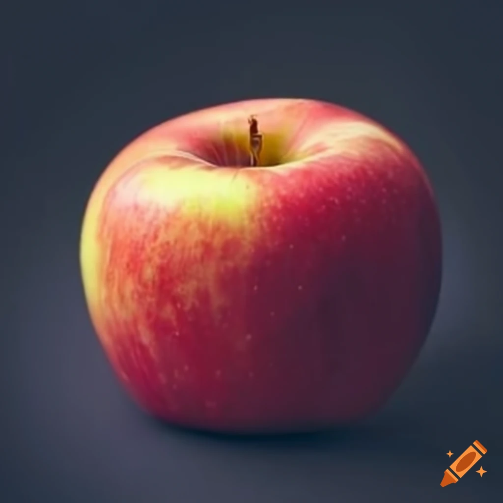 Red and fresh apple
