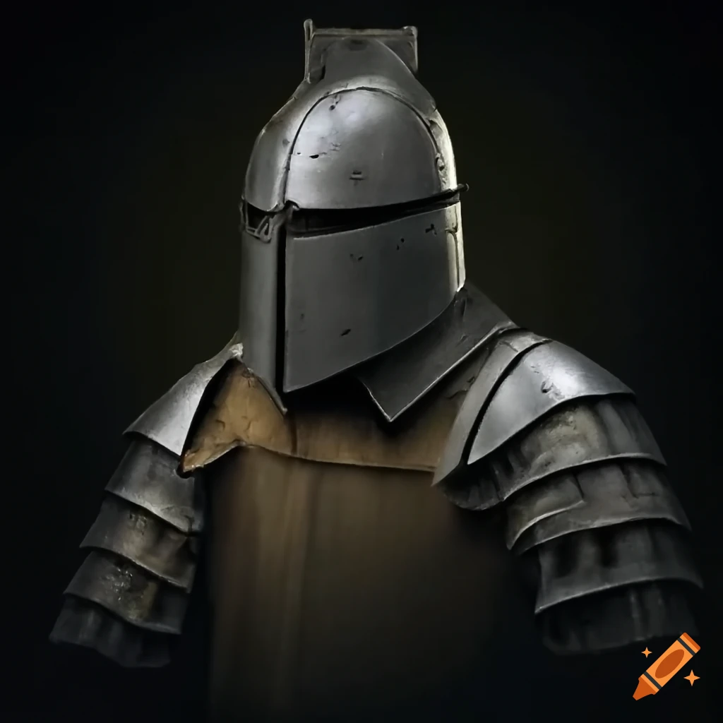 image of a Teutonic knight in armor