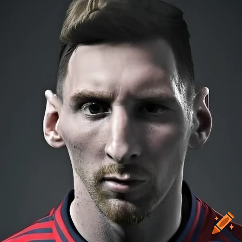 Messi's new face in fifa 24 with 4k quality, the best fifa picture