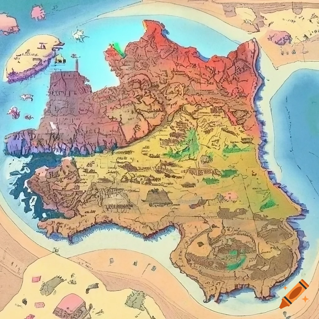 One Piece World Map!! !!