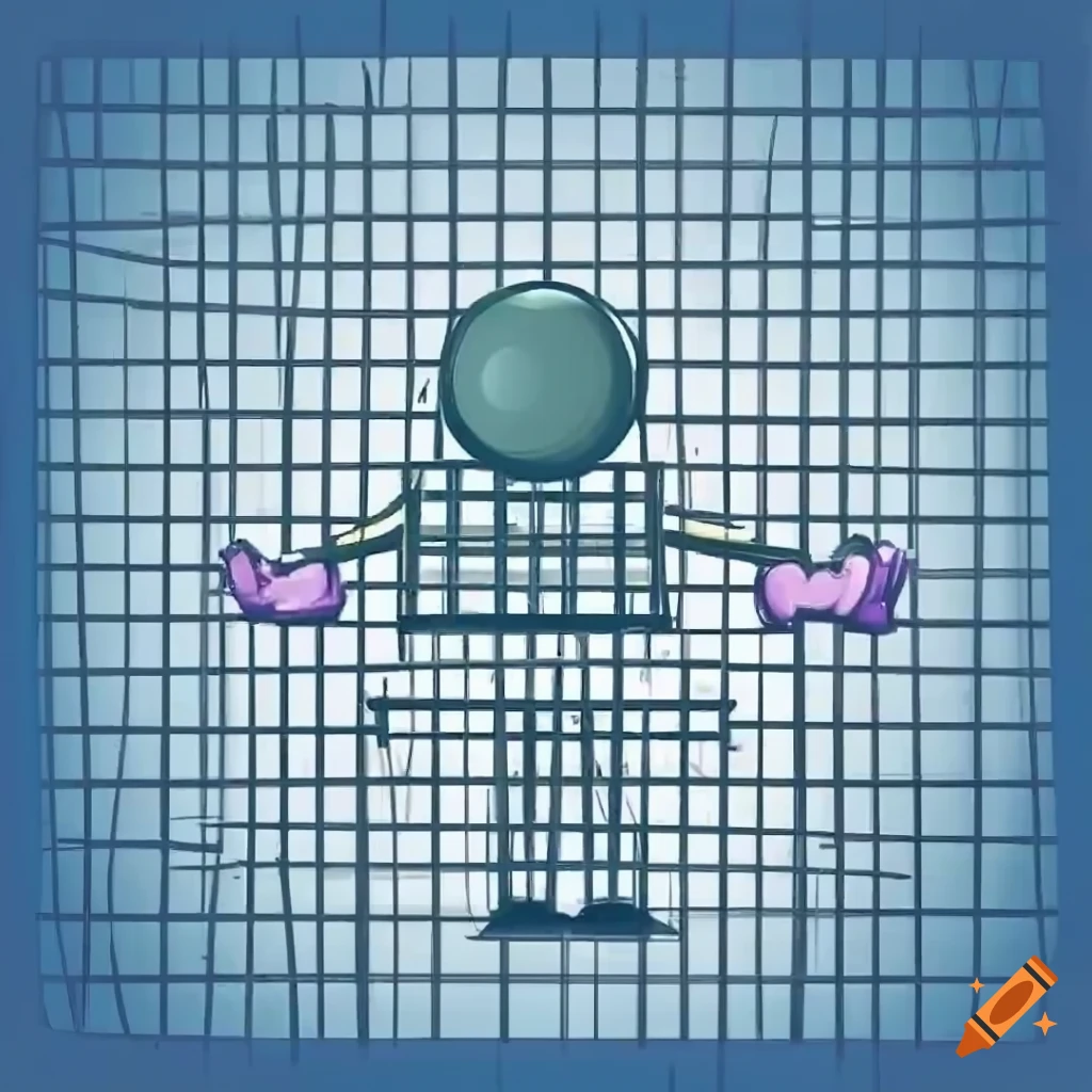 cartoon wireframe of a plane