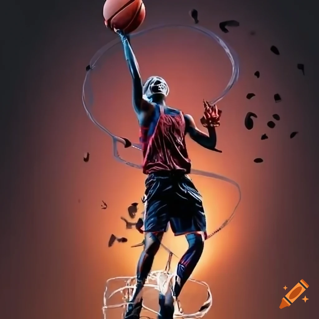 Basketball Game On Craiyon