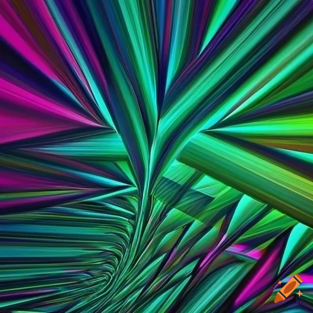 colorful abstract art with geometric patterns