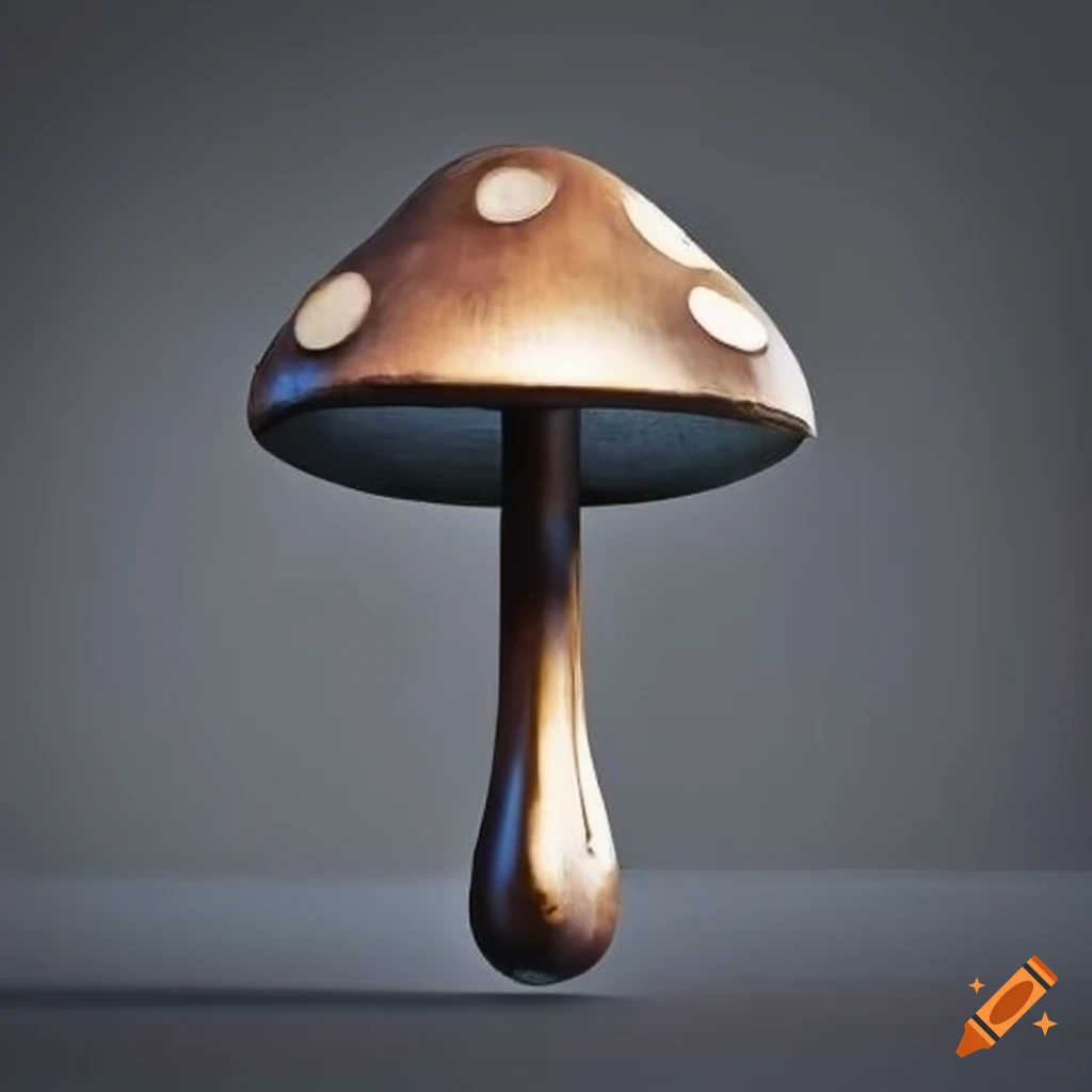 steel mushroom sculpture