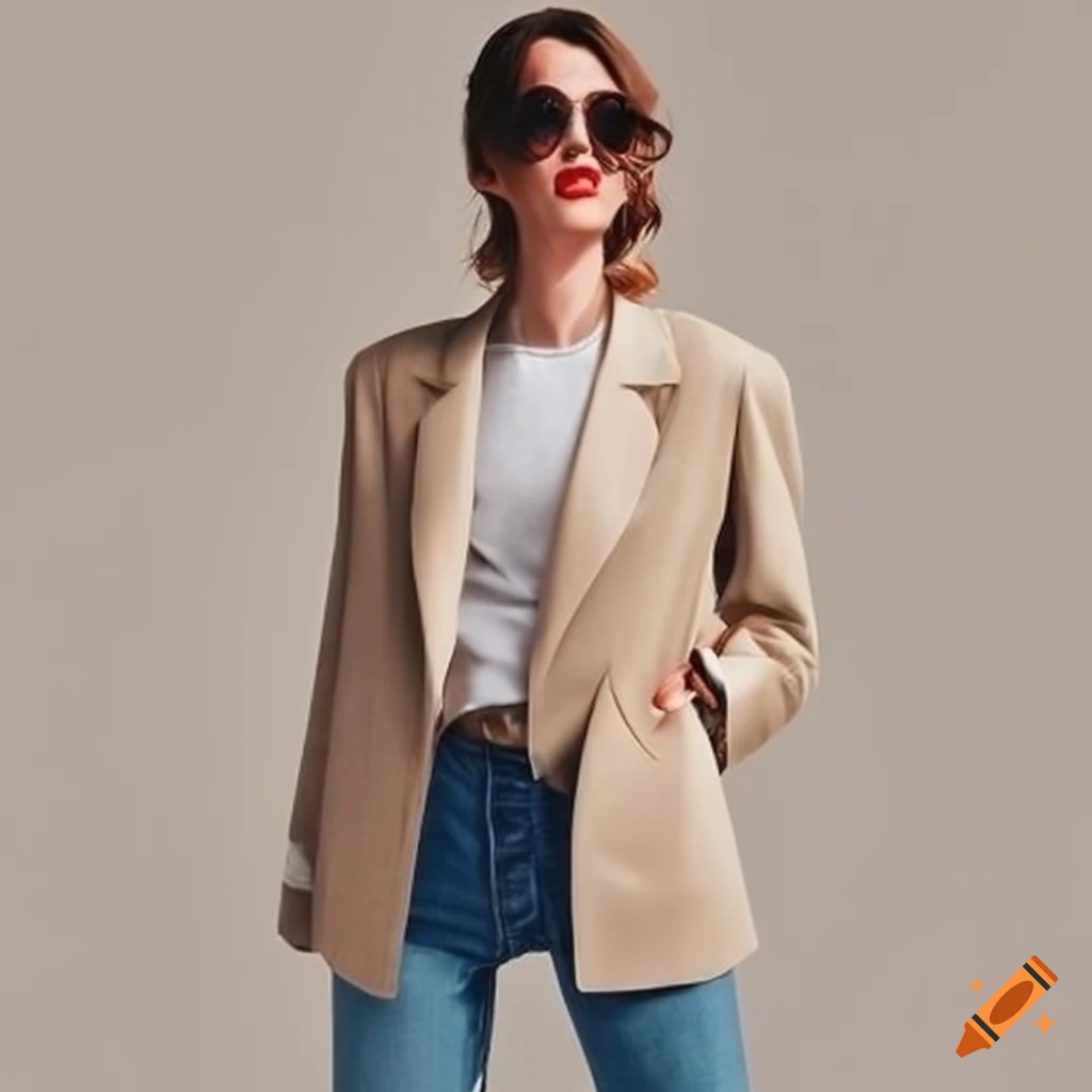 Straight Size to Plus Size – Blazer & Jeans - Alexa Webb