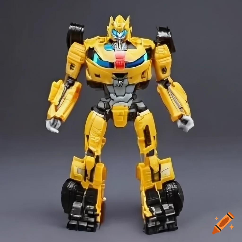 Bumblebee action figure from transformers on Craiyon
