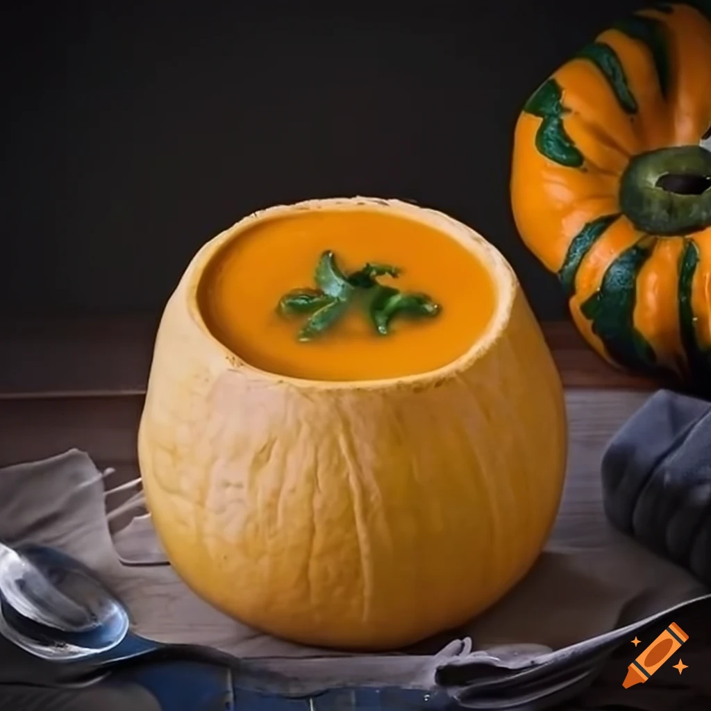 pumpkin capsicum soup