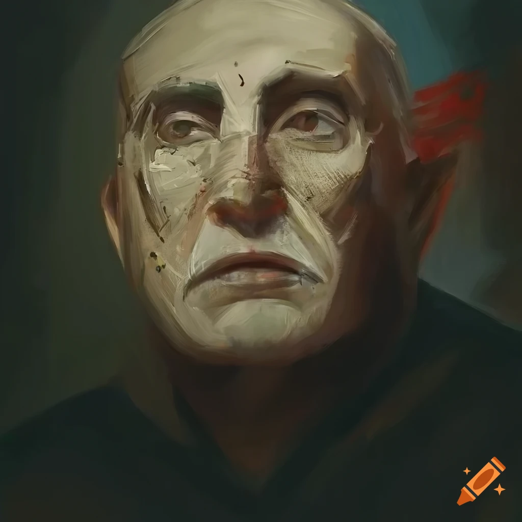 Captivating portrait of luchresi