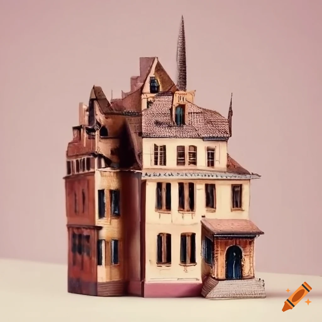 resin-city-miniature-with-holograms-on-craiyon