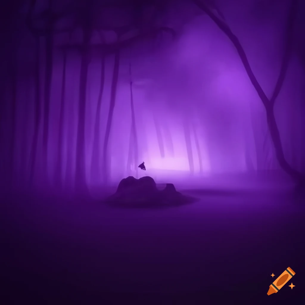 purple abstract artwork