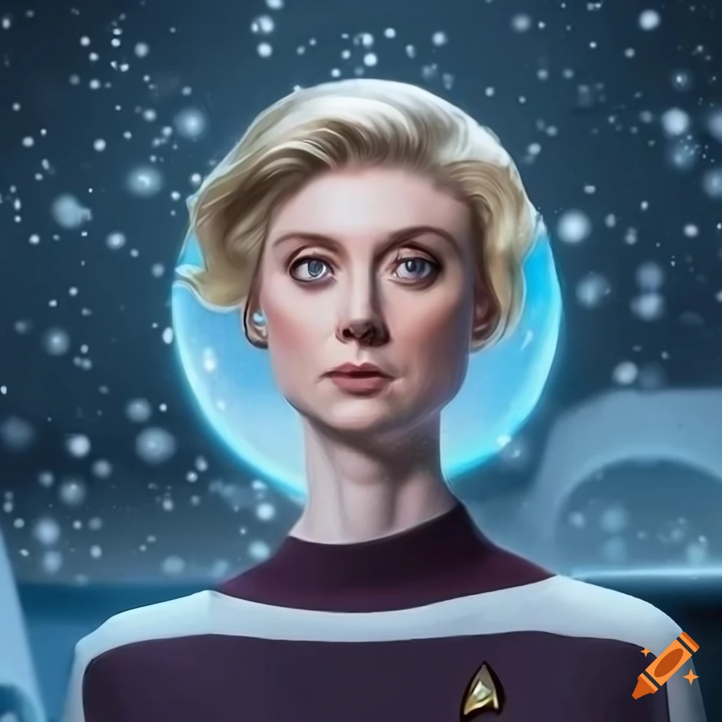 Digital art of elizabeth debicki as president of the federation in a ...