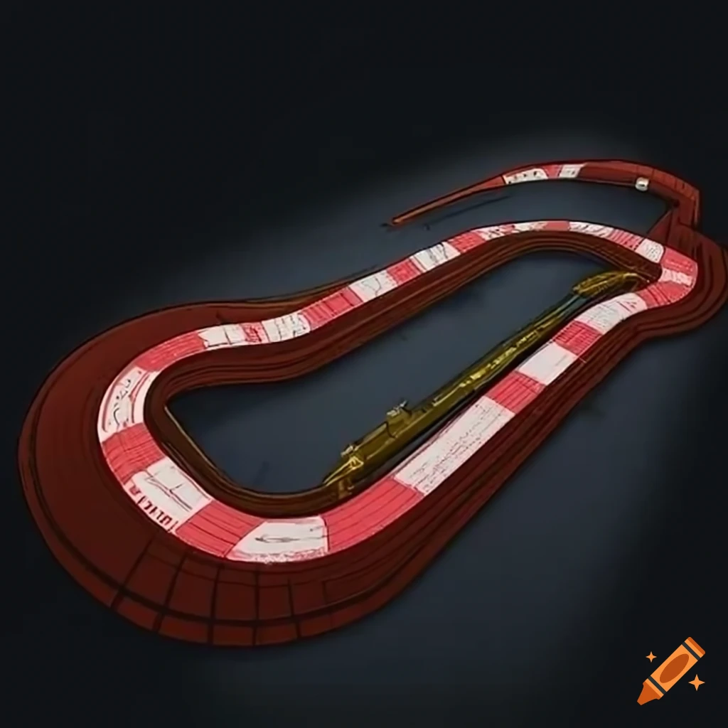 F1 Track Layout On Craiyon