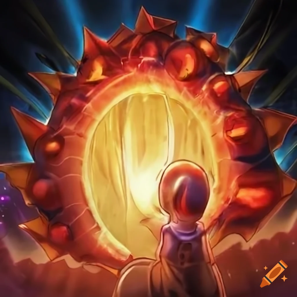 Yugioh Card Art Of An Artificial Inflatable Lifeform On Craiyon