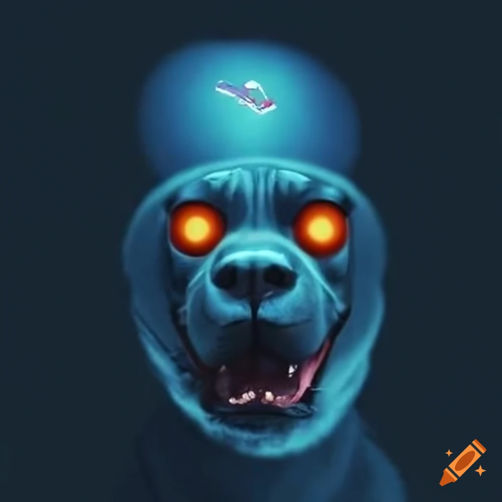 Old school meme about tech culture and dogfooding on Craiyon