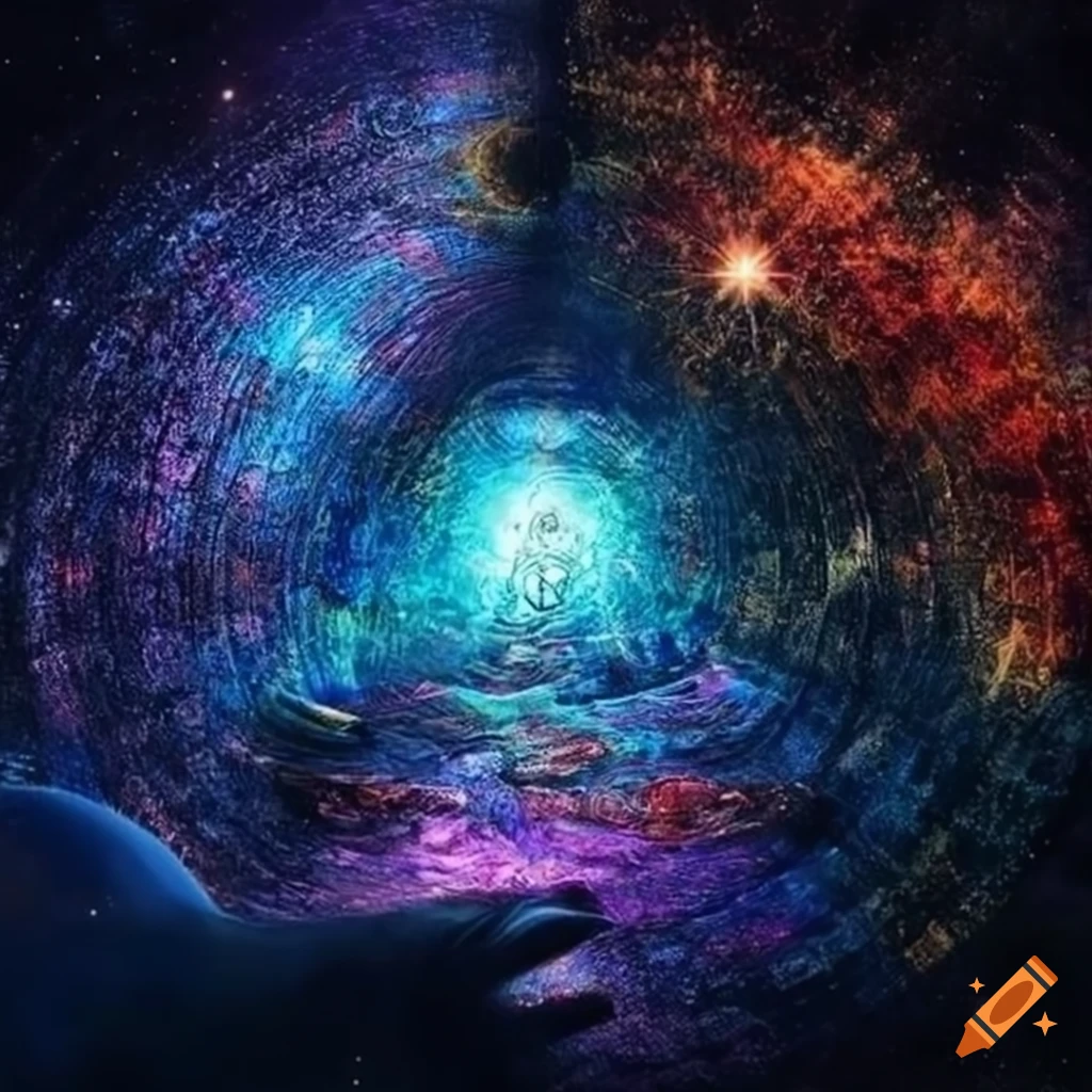 Artwork of the ultimate answer to the universe