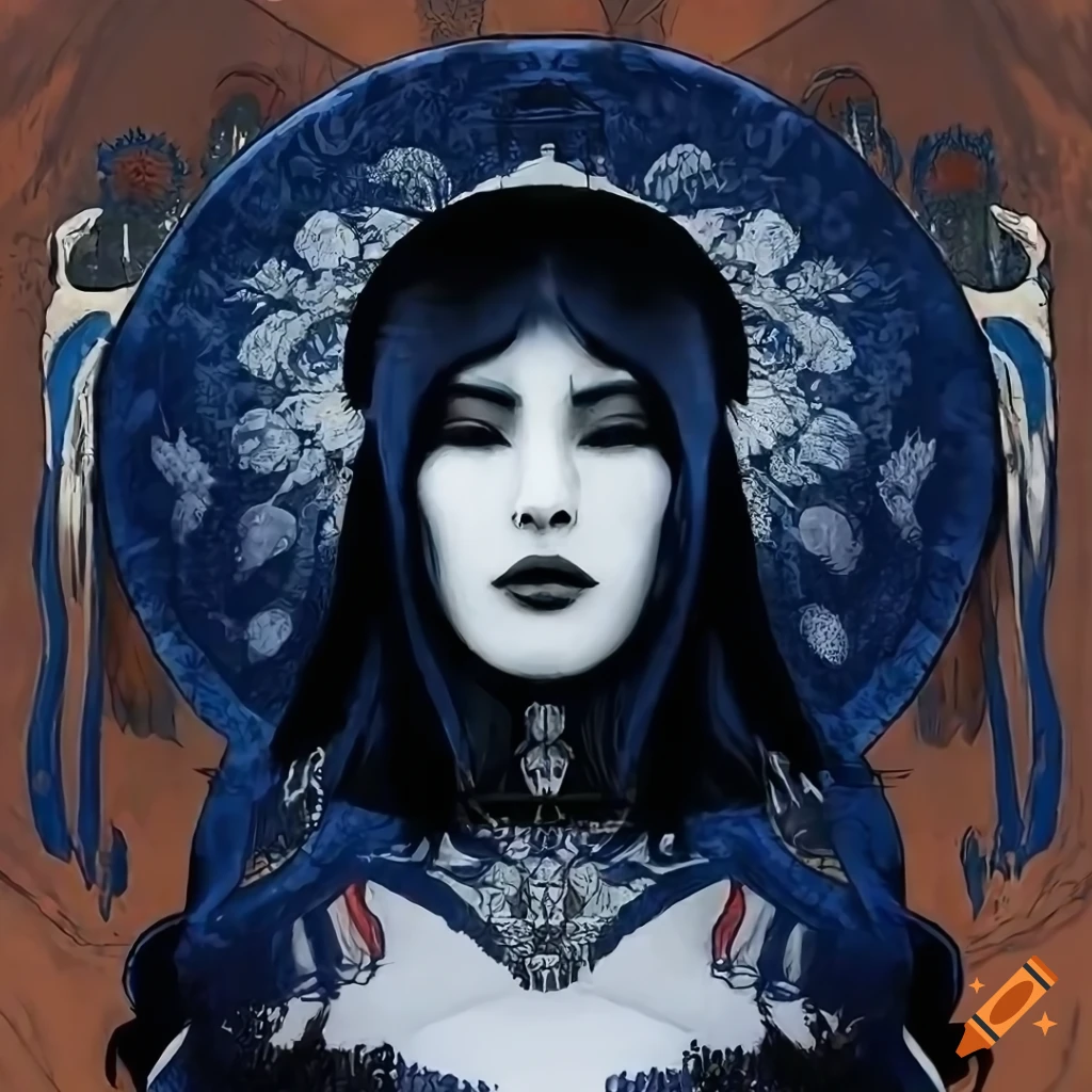Fashion Photograph With Art Deco Background In A Cyberpunk Aesthetic On basic-tattoos-beginner-tattoos-small-hand-tattoos-small-tattoos-for