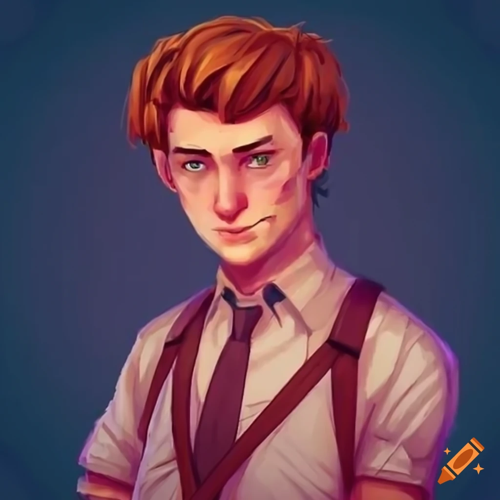 Realistic fan art of harvey from stardew valley on craiyon