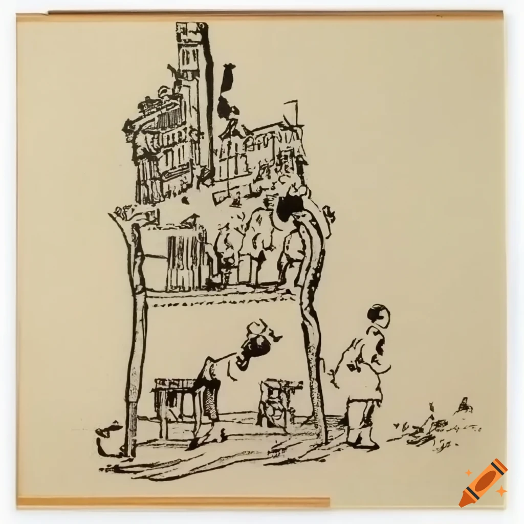 Tintin comic strip from the 1940s