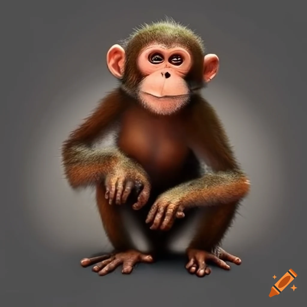 Monkey Pose Vector PNG, Vector, PSD, and Clipart With Transparent  Background for Free Download | Pngtree