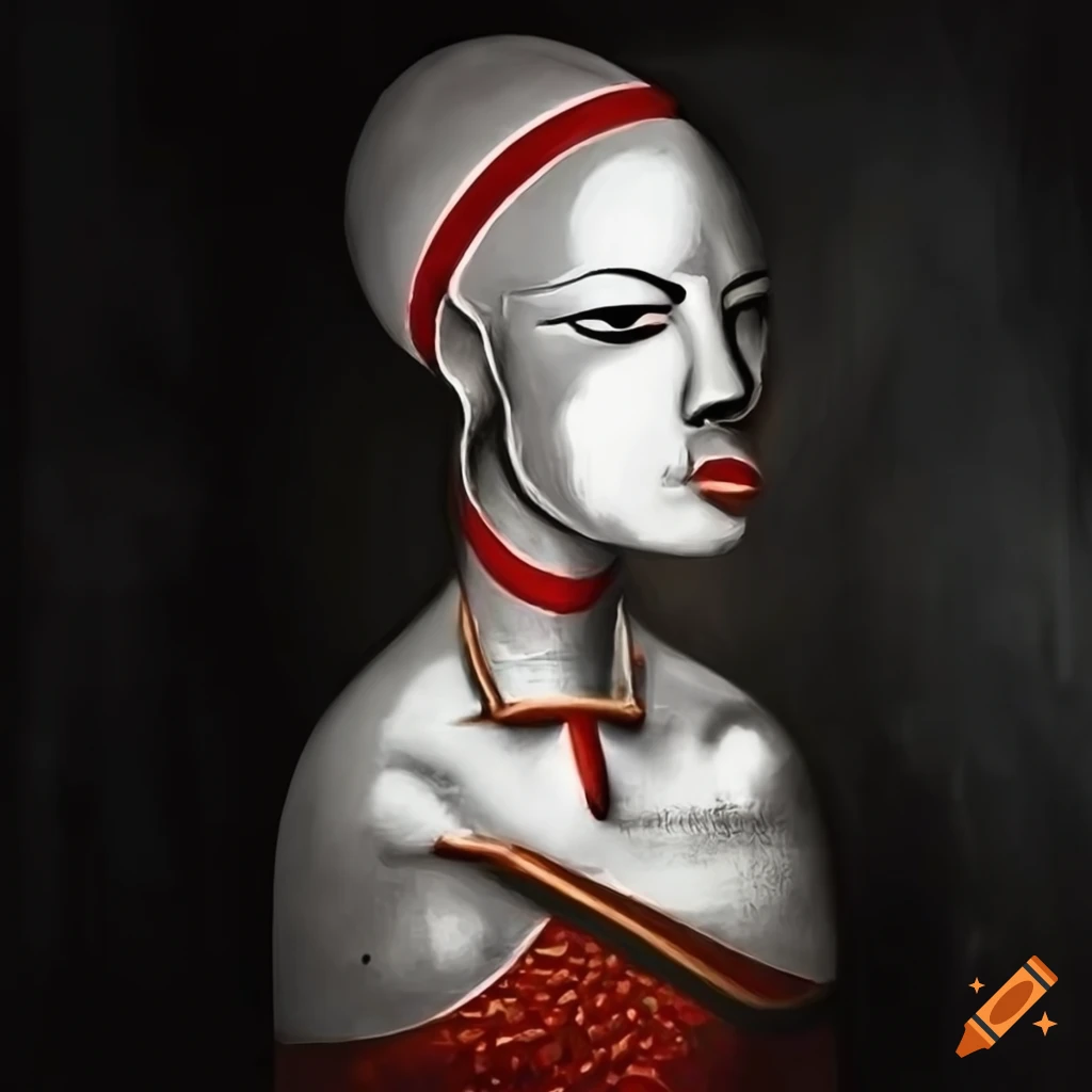 surrealistic Picasso-inspired artwork