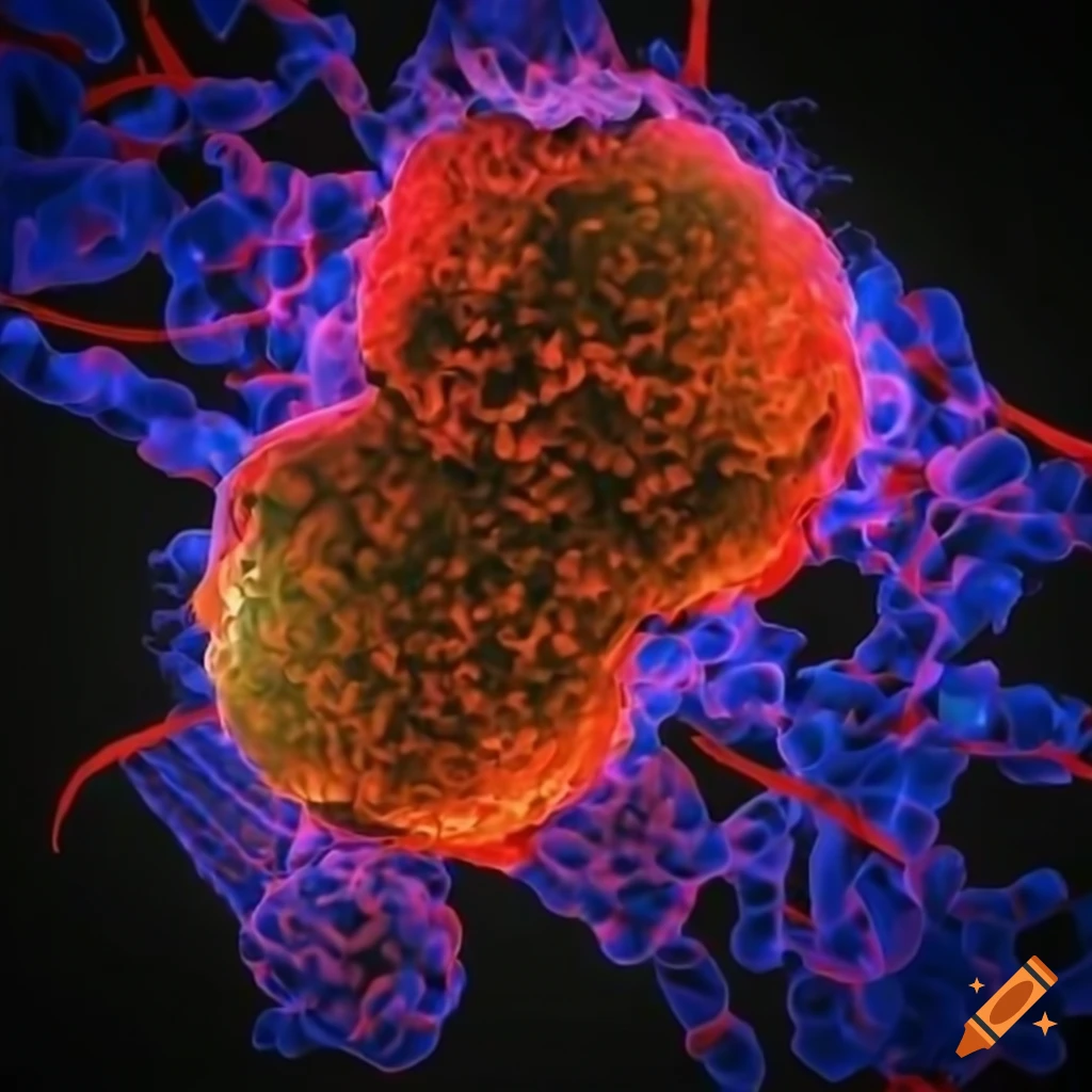 cells making protein in a biological process