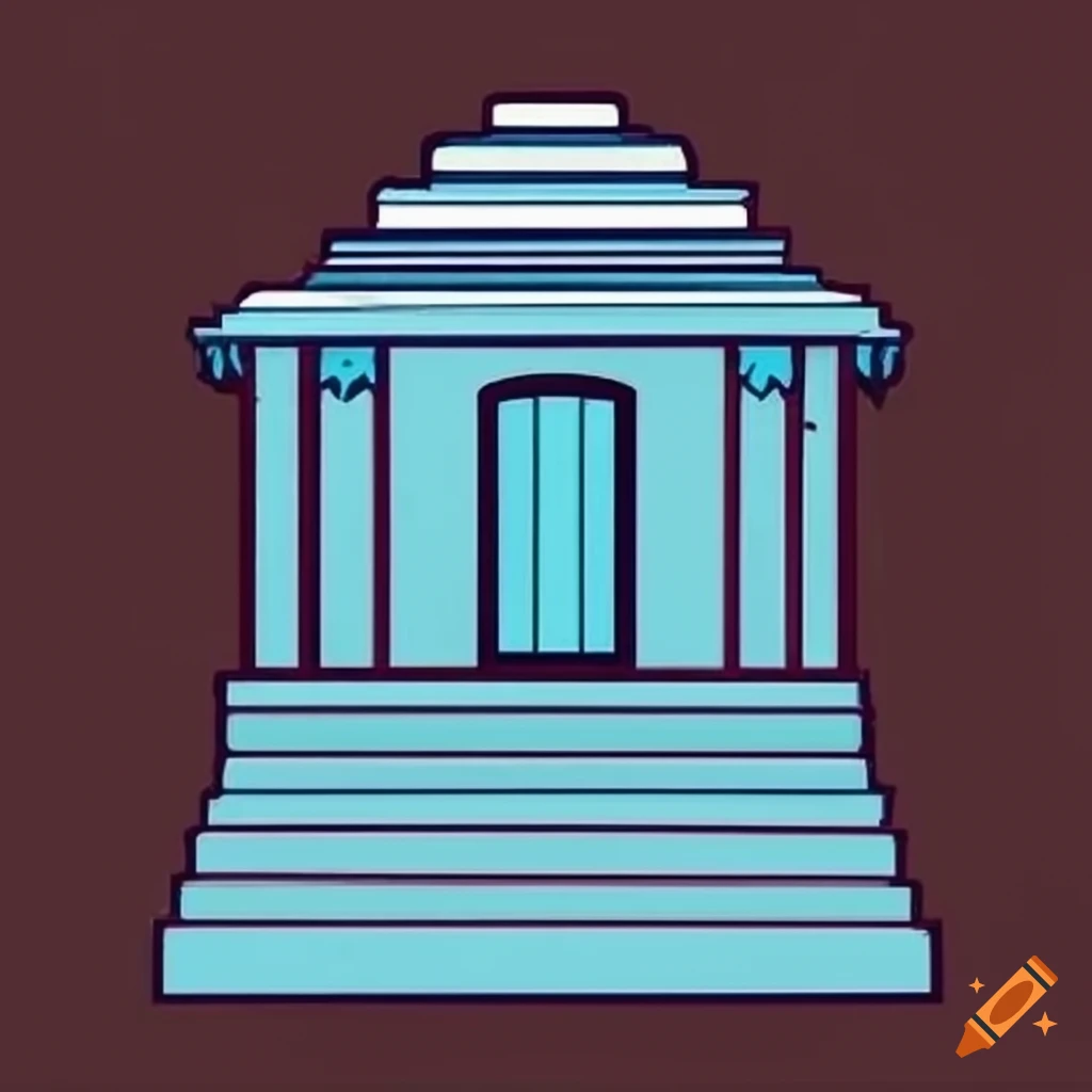 Design of a temple altar with figure sculpture on Craiyon