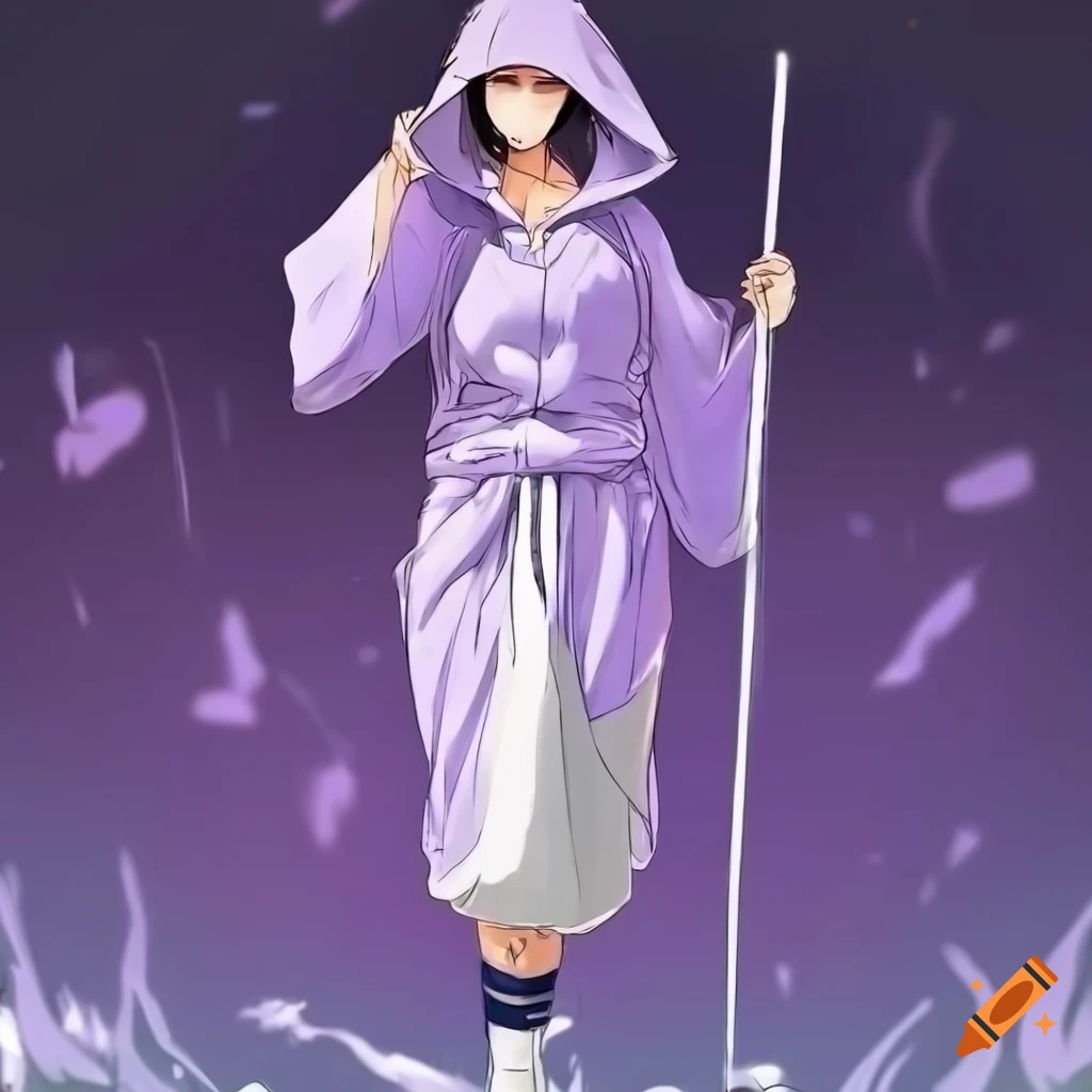 Hinata Hyuga In Detailed Full Body Artwork On Craiyon