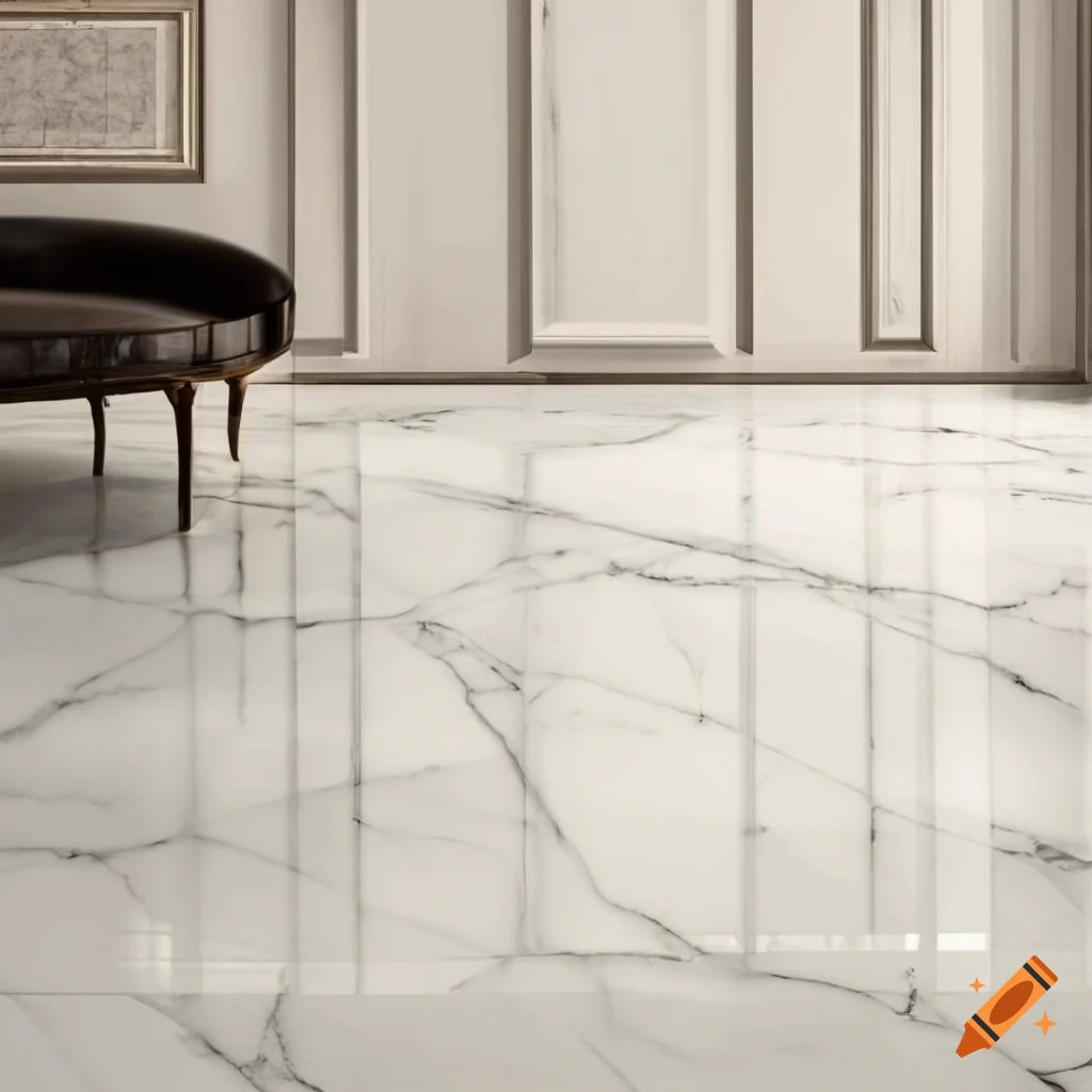 elegant marble floor design