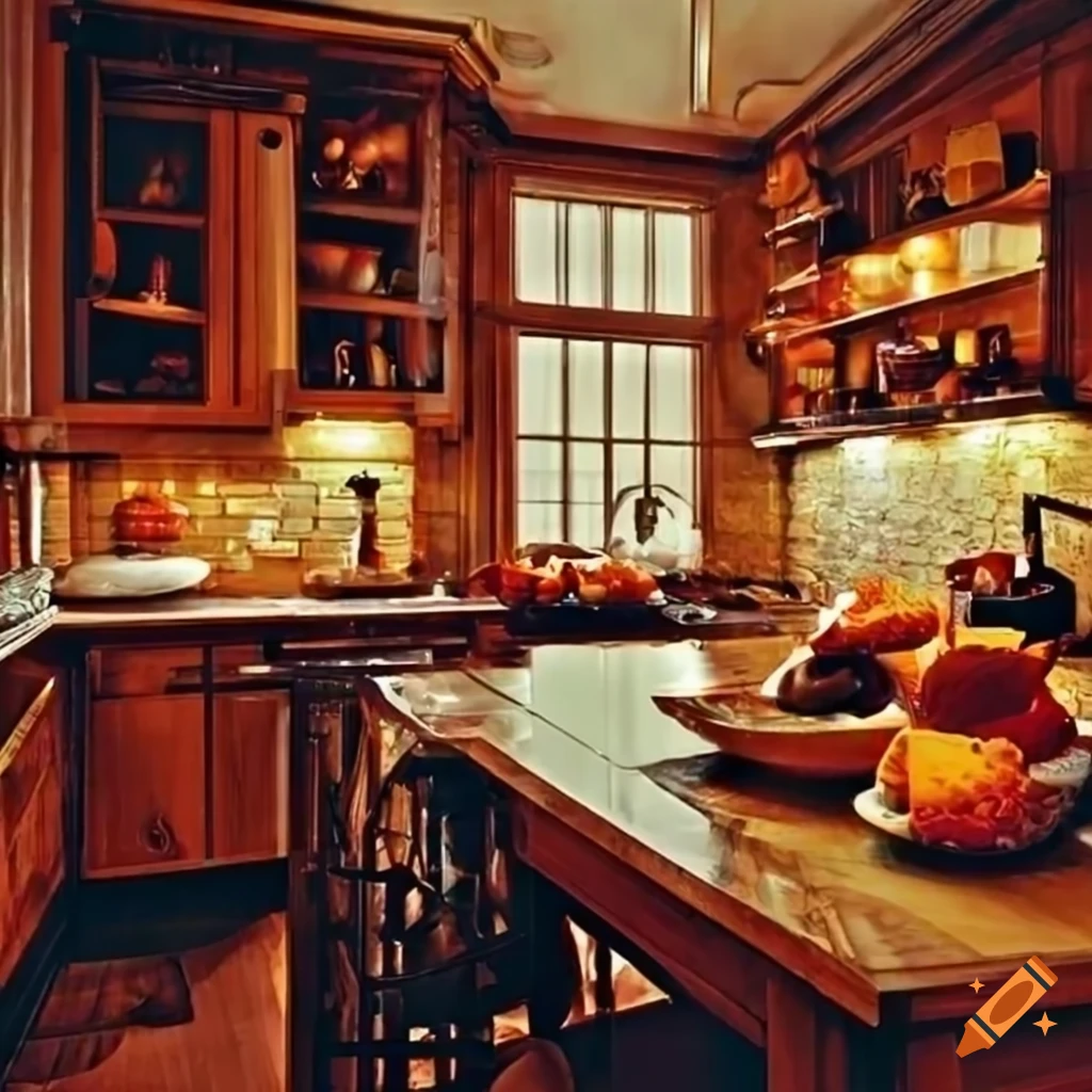 Oscar vegas mansion kitchen on Craiyon