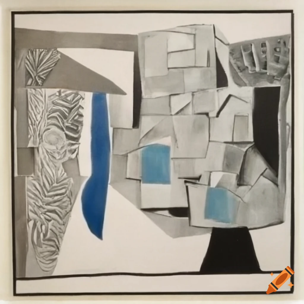Guggenheim Museum with works by Miguel Fisac, Georges Braque and David Hockney