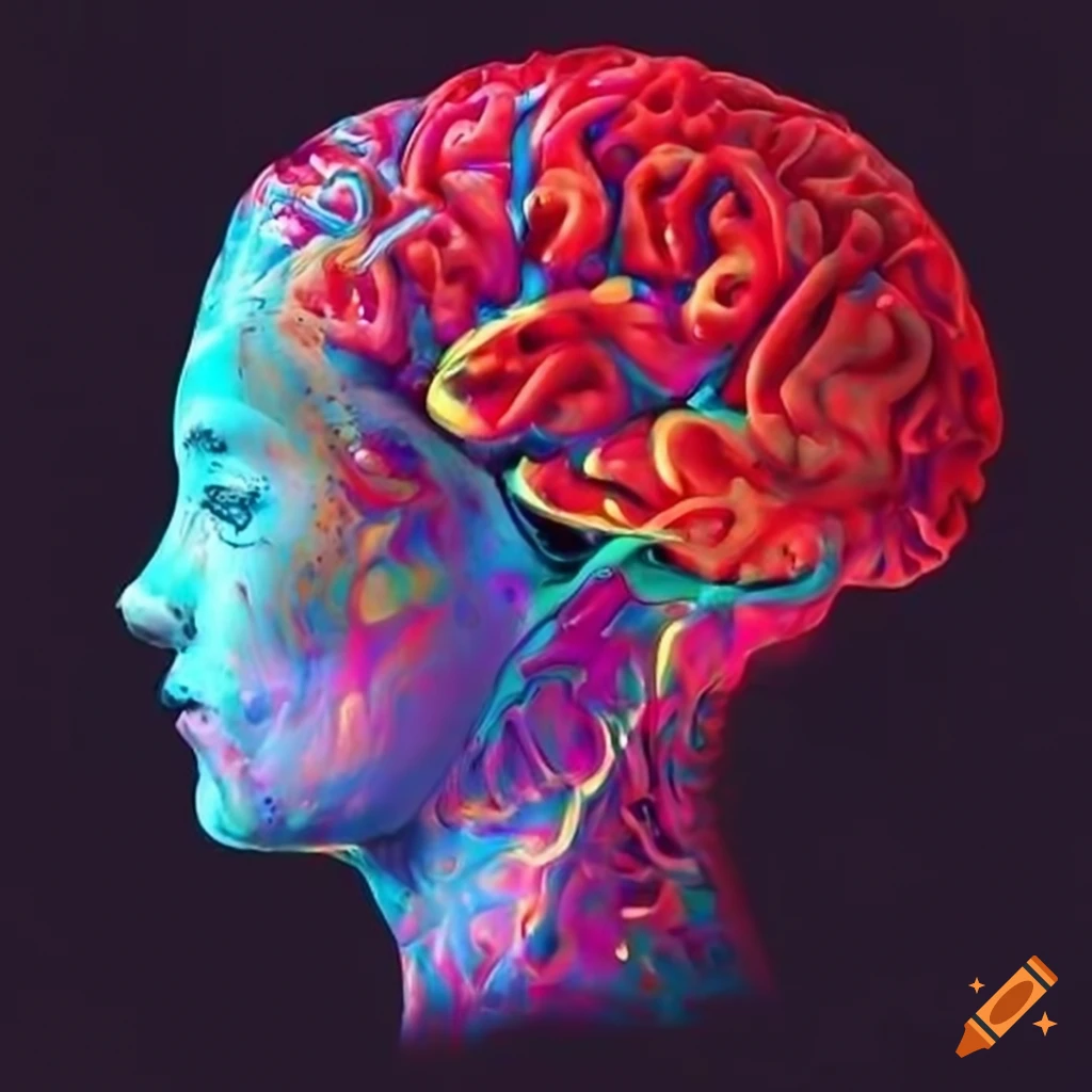 Artwork Depicting Blood Flow To The Brain On Craiyon