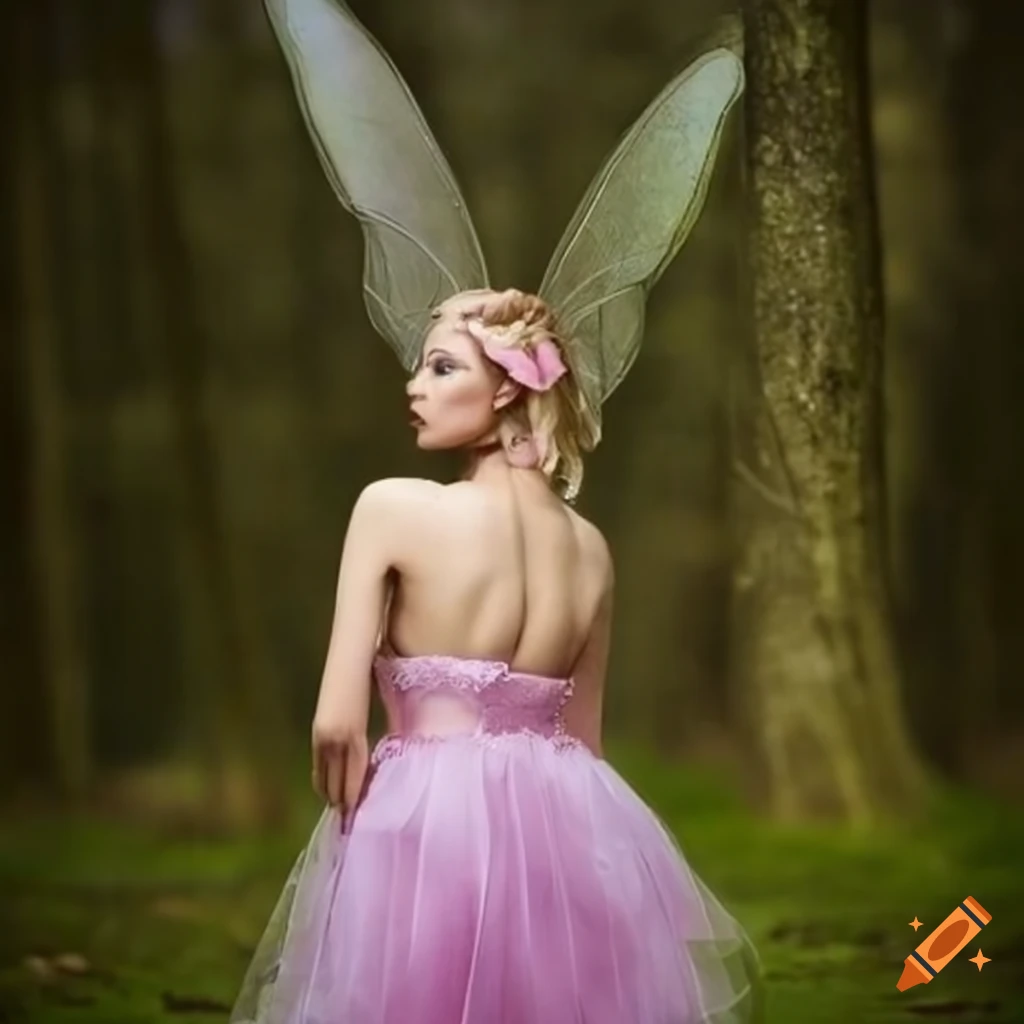 woman in a fairy costume