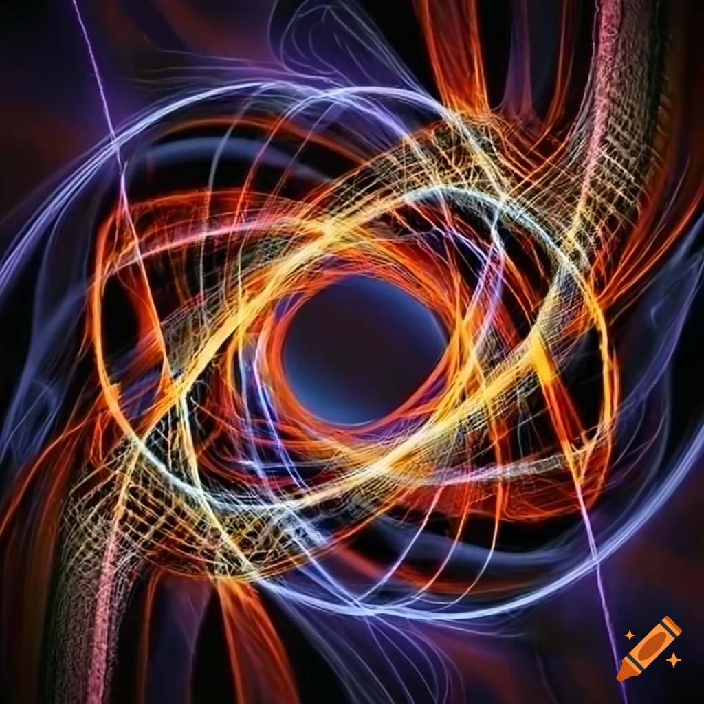 image depicting the concept of String Theory