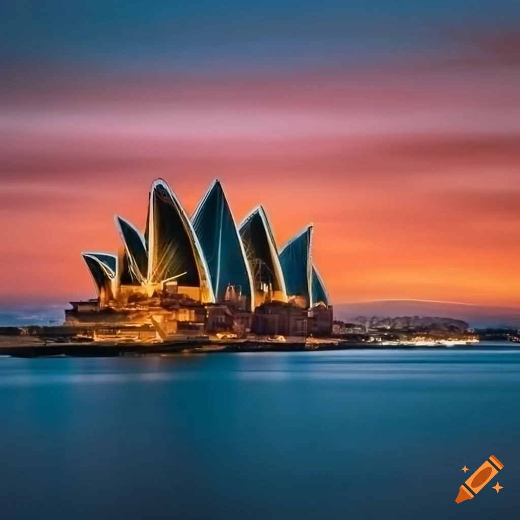 Sydney Opera House Iconic Landmark On Craiyon