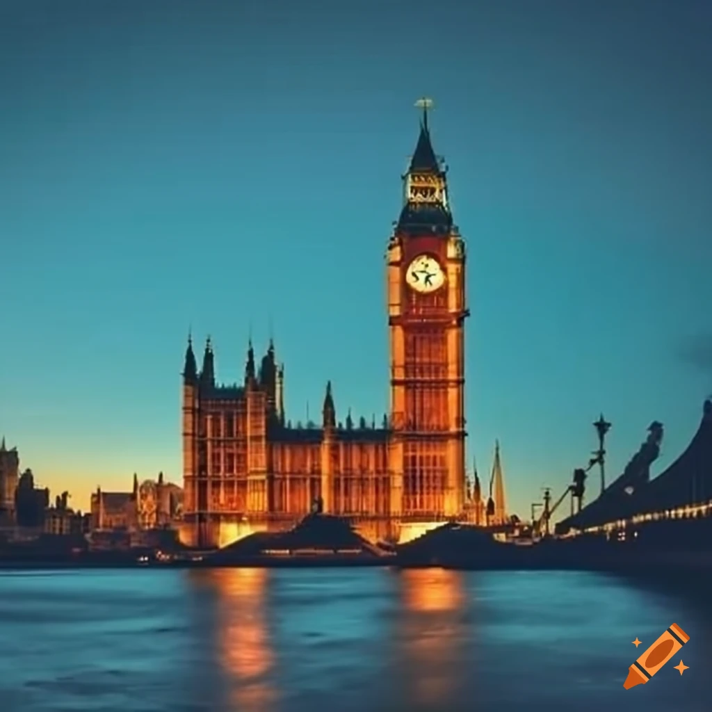 London Cityscape On Craiyon