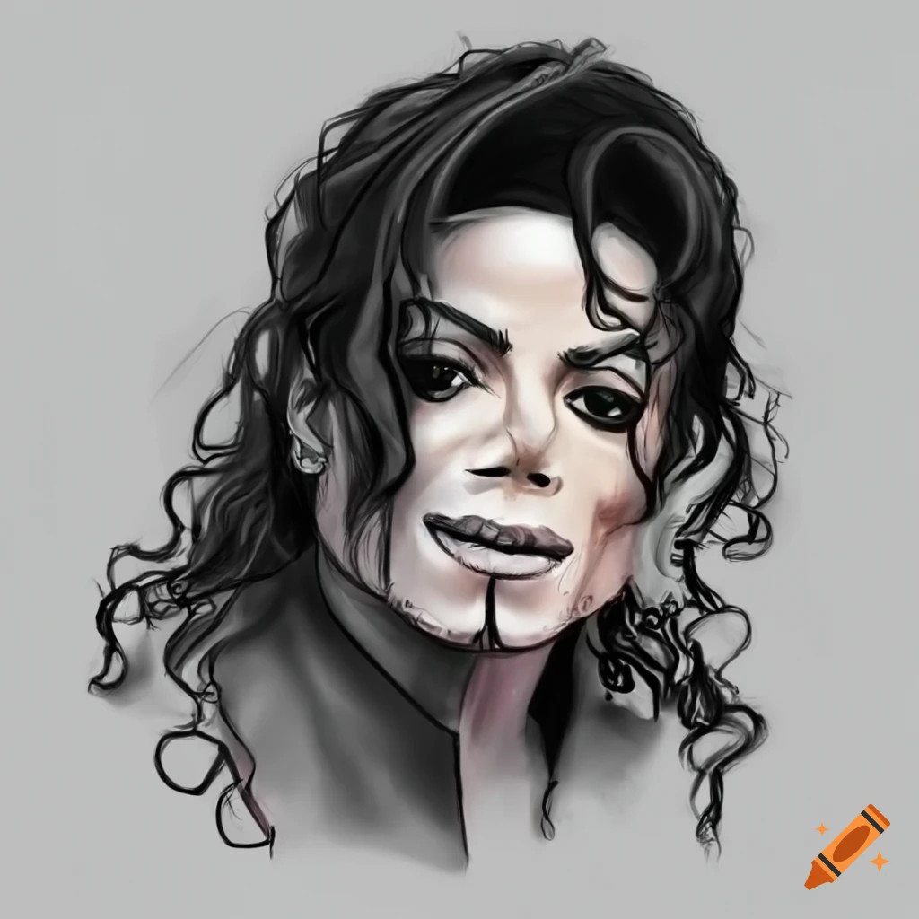 Original Drawing Michael Jackson Profile | Künstler, Michael jackson,  Jackson