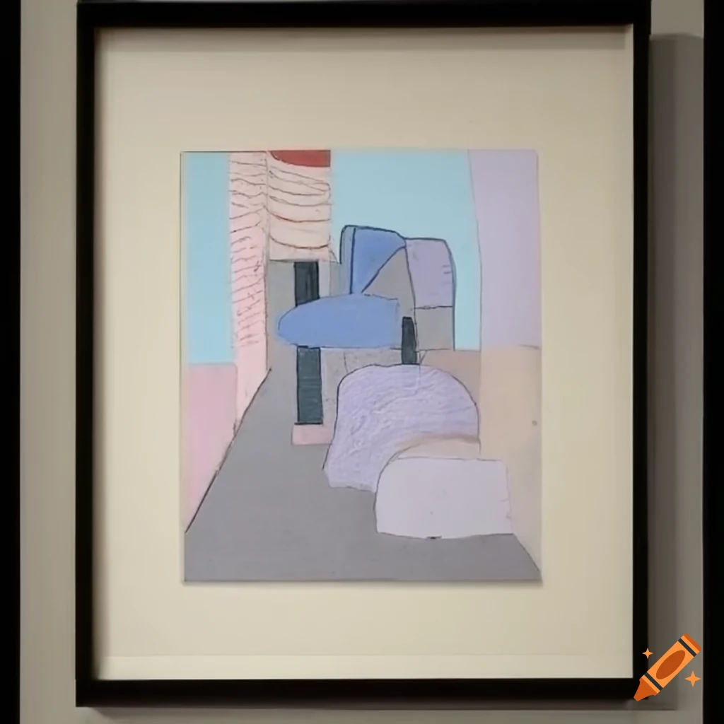 collaborative artwork of Miguel Fisac, Georges Braque, and David Hockney