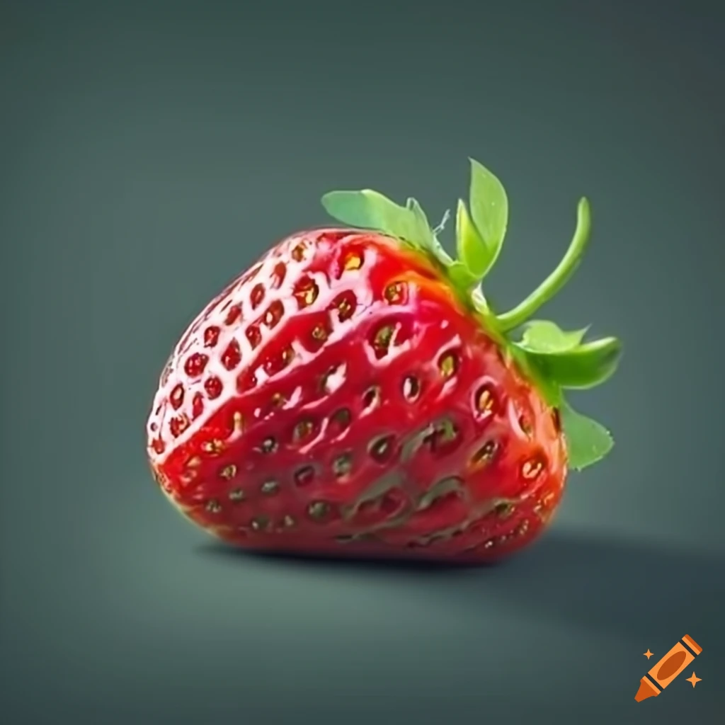 fresh and juicy strawberries