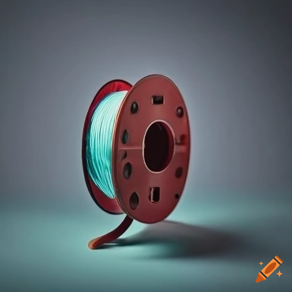 spool of filament for 3D printing
