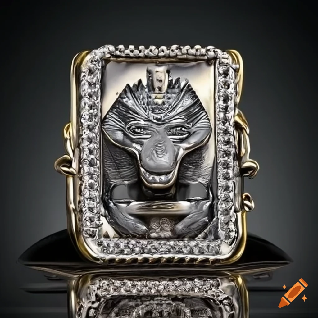 Buy Gold Lion Ring Online In India - Etsy India