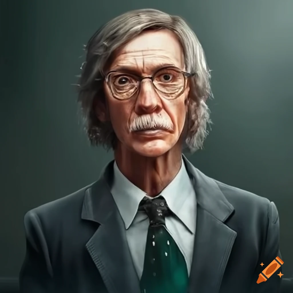 photo realistic image of a science teacher