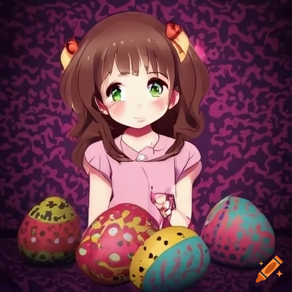 Anime Easter, anime , easter , pink , manga , bunny , rabbit , girl , woman  , asian - Free PNG - PicMix