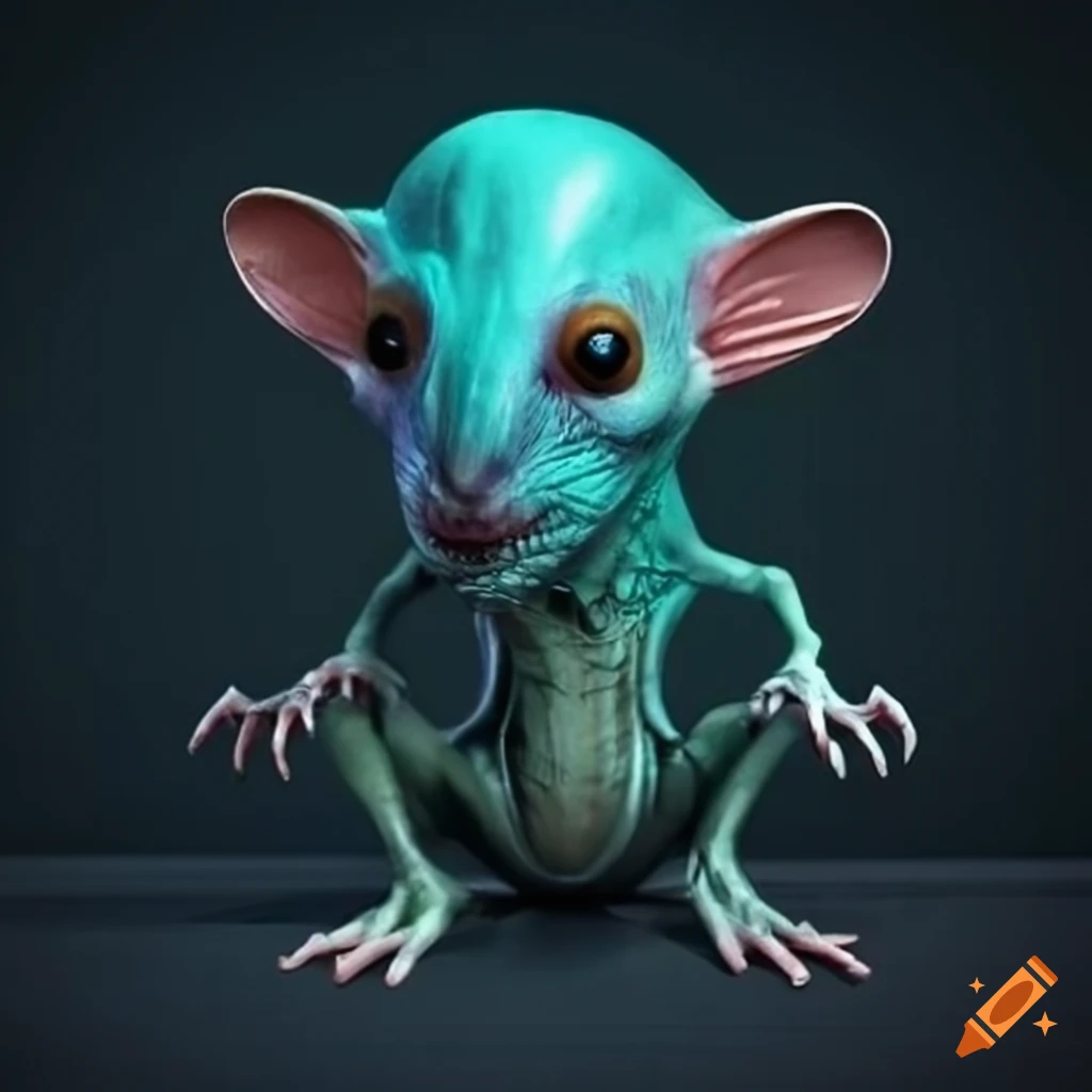 image of an alien rat creature