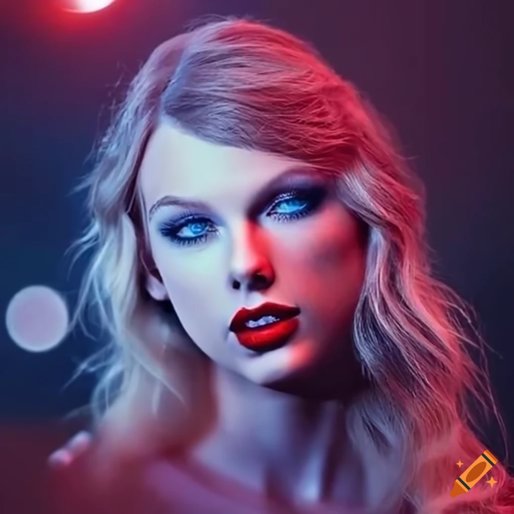 Digital art of taylor swift as a sith lord on Craiyon