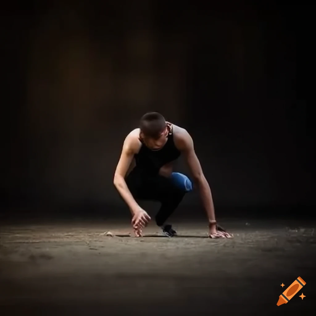image of a successful parkour run