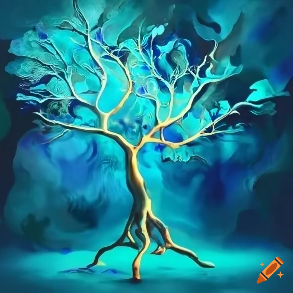 Turquoise Tree Of Life Artwork For Business Use On Craiyon turquoise-tree-of-life-artwork-for-business-use-on-craiyon