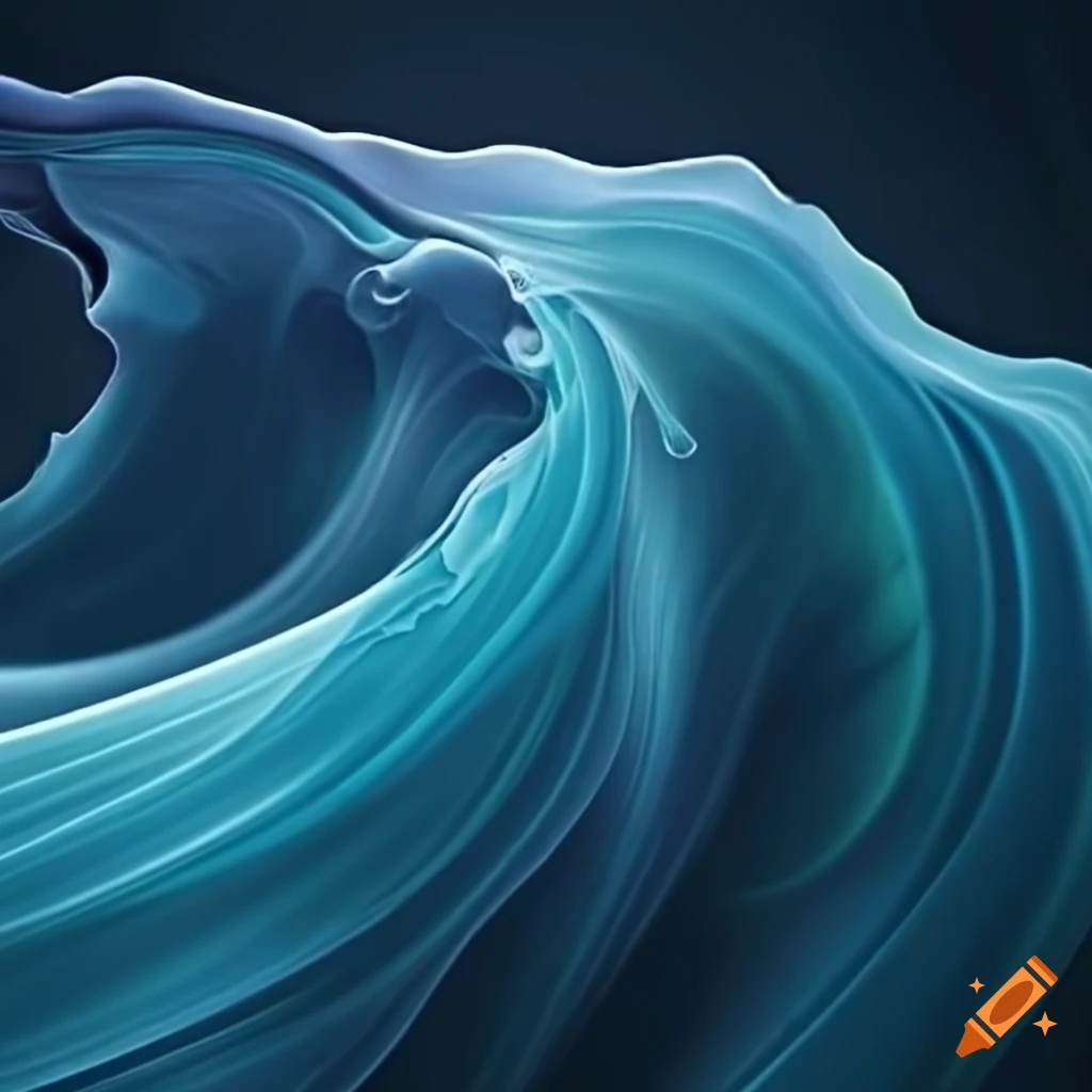 abstract image of flowing motion