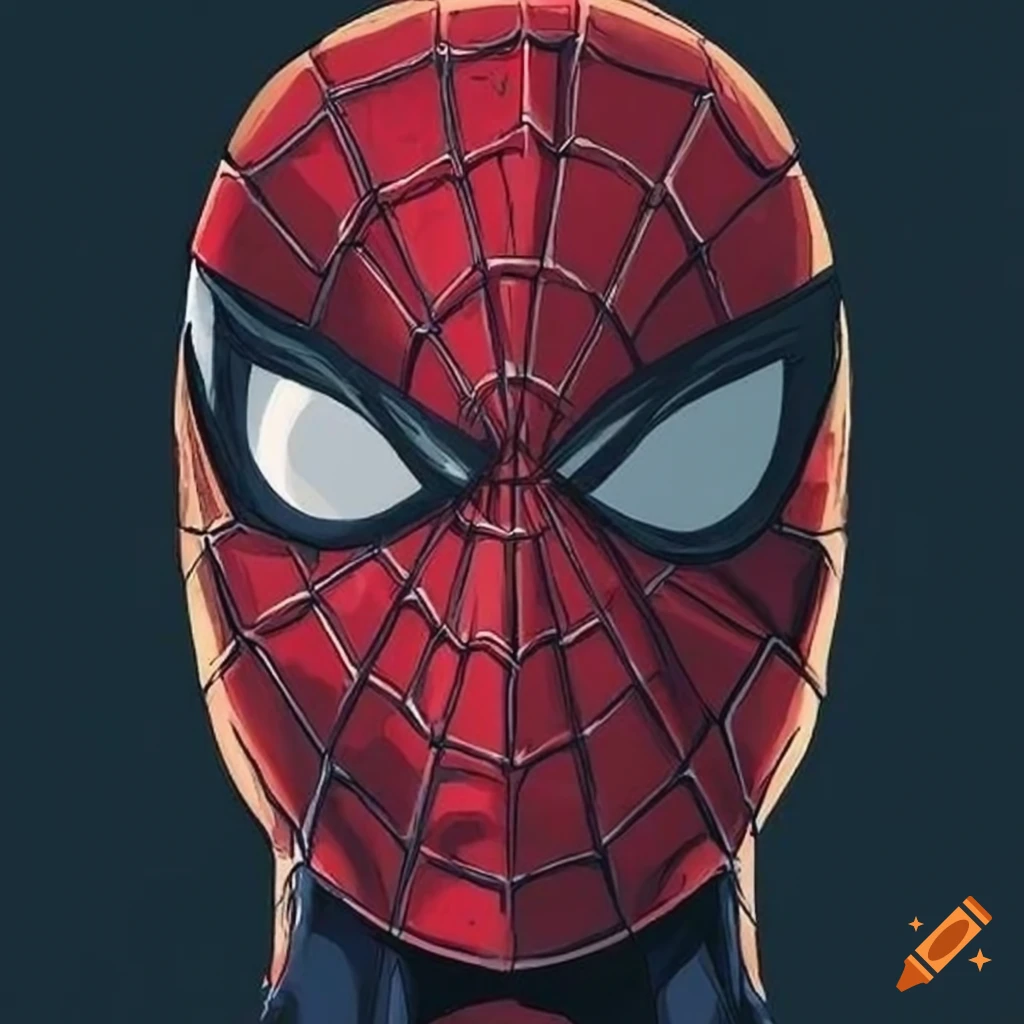 poster of Spiderman and Batman combined